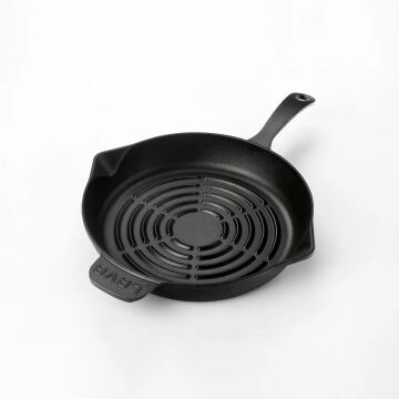 YUVARLAK IZGARA TAVA ÇAP (Ø) 28  METAL SAPLI