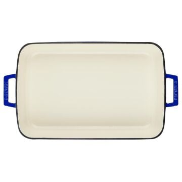 Lava Döküm Dikdörtgen Rosto ve Fırın Tepsisi Döküm Demir Yekpare Çift Kulplu Edition Serisi Ölçü 26x40cm