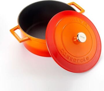 Lava Döküm Yuvarlak Tencere. Folk Çap(Ø)24cm