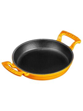 Lava Döküm Yuvarlak Sahan Döküm Demir Yekpare Çift Kulplu Çap(Ø)20cm