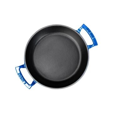 Lava Döküm Yuvarlak Sahan Döküm Demir Yekpare Çift Kulplu Çap(Ø)24cm