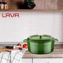 Lava Döküm Yuvarlak Tencere. Trendy Çap(Ø)28cm
