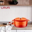 Lava Döküm Yuvarlak Tencere. Trendy Çap(Ø)28cm