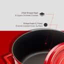 Lava Döküm Yuvarlak Tencere. Trendy Çap(Ø)28cm.