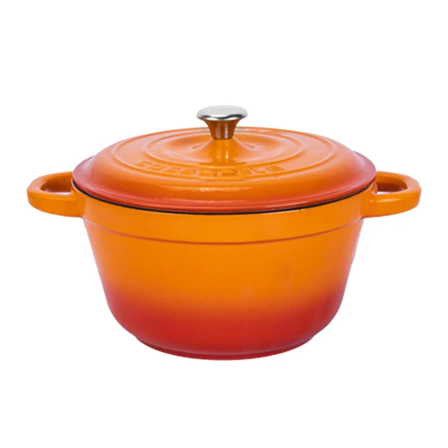 Lava Döküm Yuvarlak Tencere Döküm Demir Kapak New Heritage Serisi Çap(Ø)26cm.