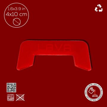 Lava Isıya Dayanımlı Tencere Tava Silikon Tutacak (1 Set=2 Adet) Turuncu Renk